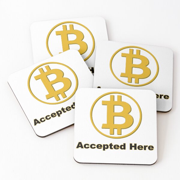 Item preview, Bitcoin Accepted Here designed and sold by Brad Chambers.