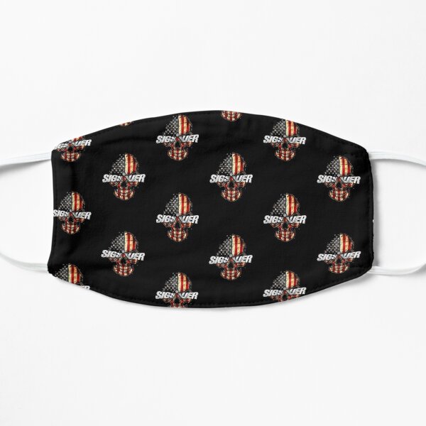 Amerikanisches Schädeltier Flache Maske