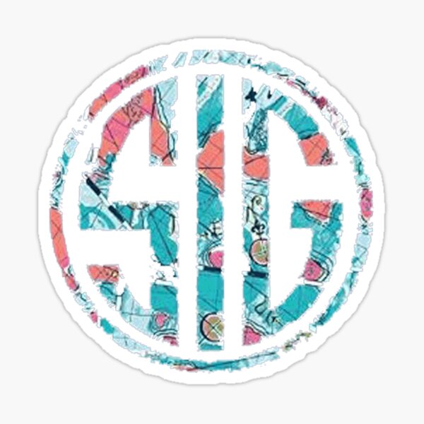 Glock coloré Sticker