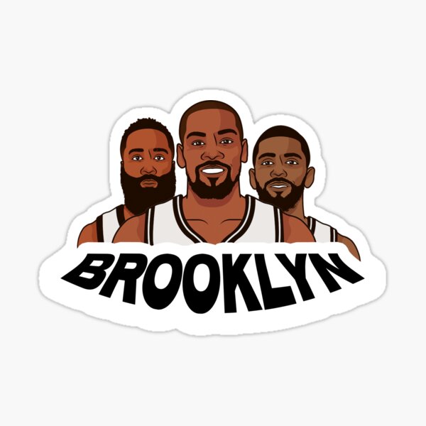 Item preview, Brooklyn Big 3 Harden Durant Kyrie designed and sold by a1editsrap.