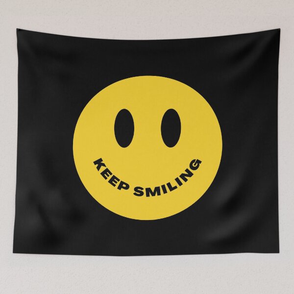 Item preview, Keep Smiling - Yellow Happy Face designed and sold by MyLucidDreams.