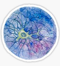 Neuron - Watercolor Sticker