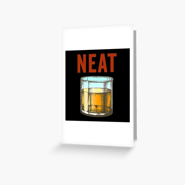 Item preview, Whiskey Neat Old Fashioned Scotch and Bourbon Drinkers designed and sold by Zeelicious Designs.