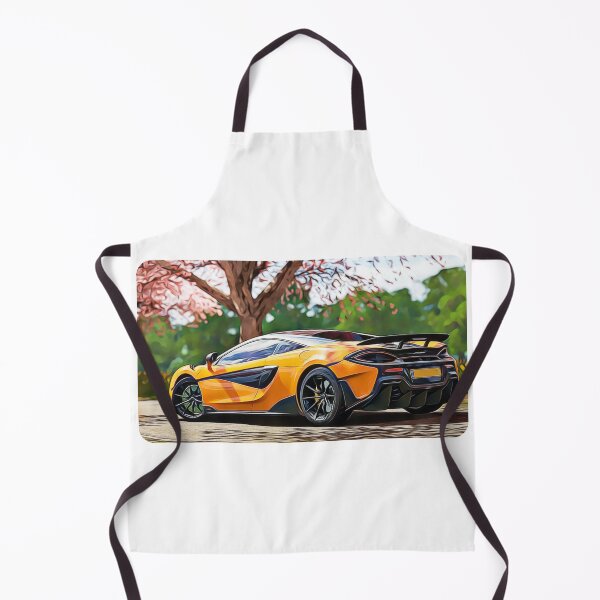 Item preview, McLaren 720s Cartoon Drawing Action Print designed and sold by Auto-Prints.