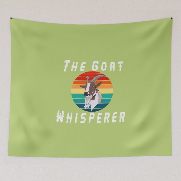 Item preview,  The Goat Whisperer , Love Goat , Funny Goat Gift designed and sold by Mekoooo.