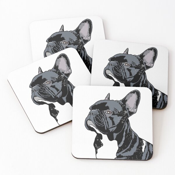 Item preview, Bean the Frenchie designed and sold by Quick Brown Fox Canada.