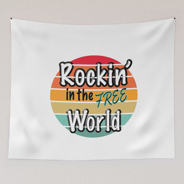 Item preview, Rockin in the free world  designed and sold by Scatch Spot.
