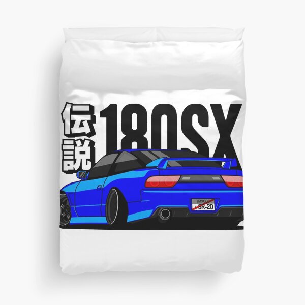 180SX 240SX Blue Duvet Cover