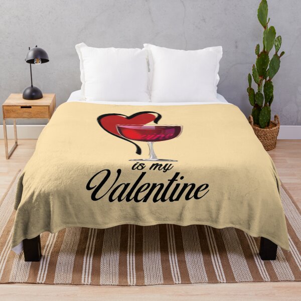 Item preview, Wine is my valentine designed and sold by Arteria Mix.