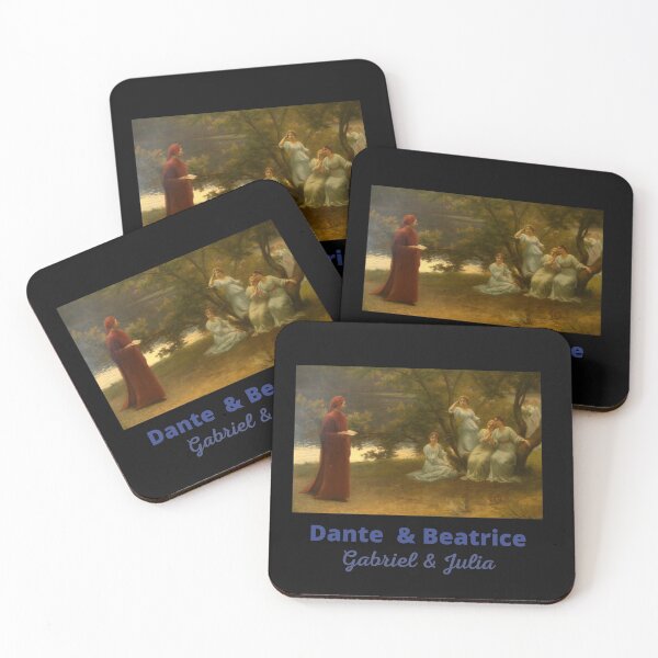 Item preview, Love Relationship of Dante and Beatrice Depicted in Gabriel's Inferno designed and sold by HopeMerc.
