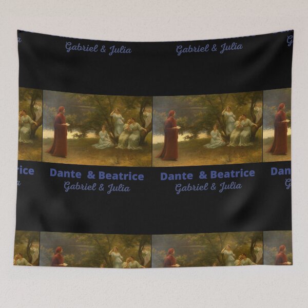 Item preview, Love Relationship of Dante and Beatrice Depicted in Gabriel's Inferno designed and sold by HopeMerc.