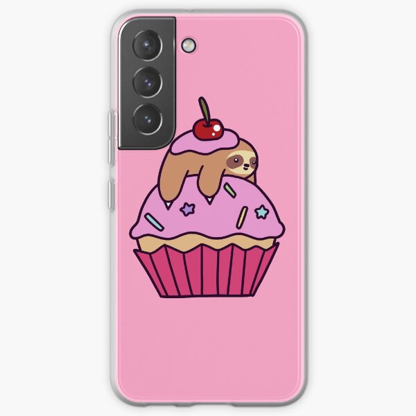 Cupcake Sloth Samsung Galaxy Soft Case