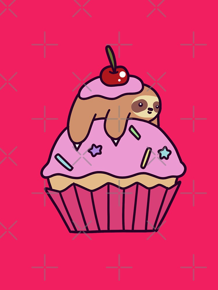 Cupcake Sloth by SaradaBoru