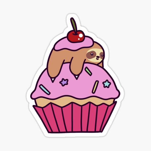 Item preview, Cupcake Sloth designed and sold by SaradaBoru.