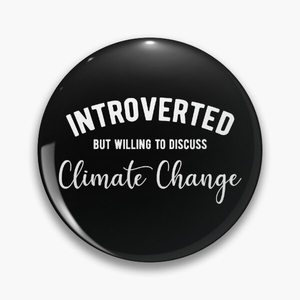 Item preview, Introverted climate change activist designed and sold by ReignGFX.