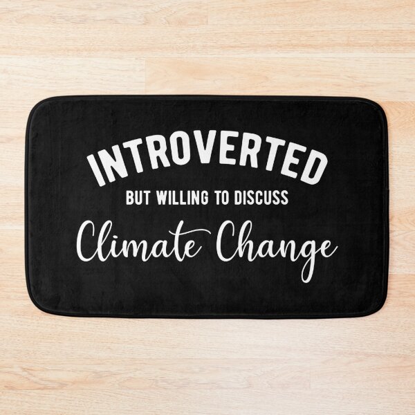 Item preview, Introverted climate change activist designed and sold by ReignGFX.