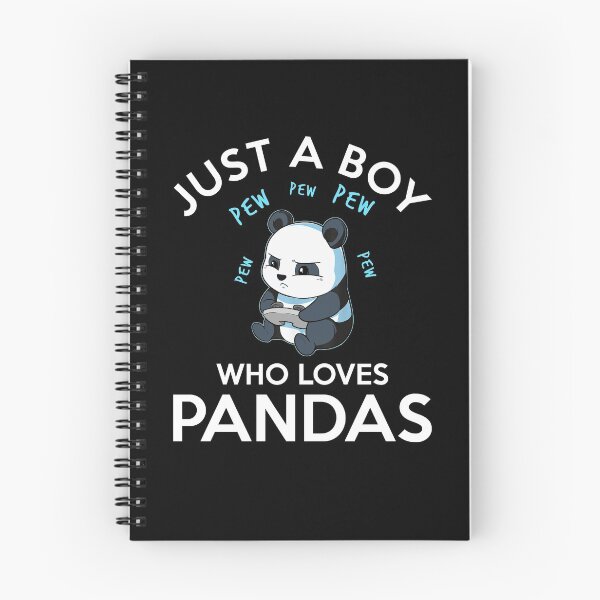 Item preview, Panda Just A Boy Who Love Pandas - Funny Best Gift Idea For Panda Lovers Boy Fathers Day Birthday designed and sold by NDTStore.