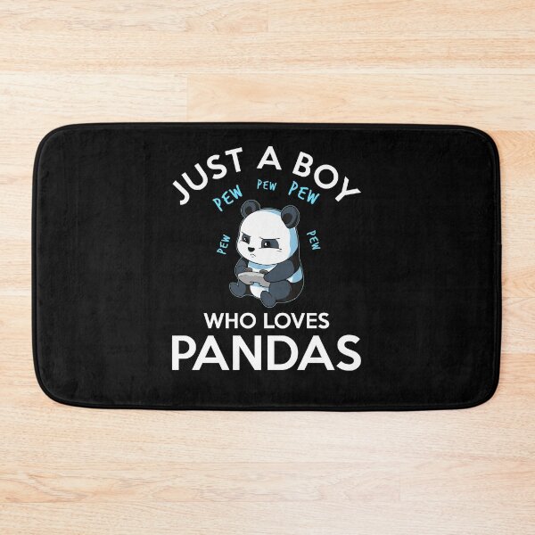 Item preview, Panda Just A Boy Who Love Pandas - Funny Best Gift Idea For Panda Lovers Boy Fathers Day Birthday designed and sold by NDTStore.