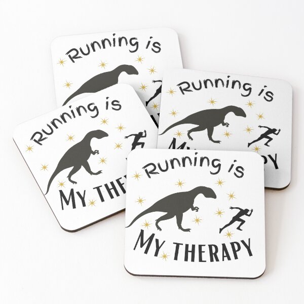 Item preview, Running is my therapy  designed and sold by Socool101.