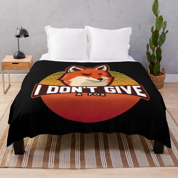 Item preview, I dont give a fox retro designed and sold by Rainces.