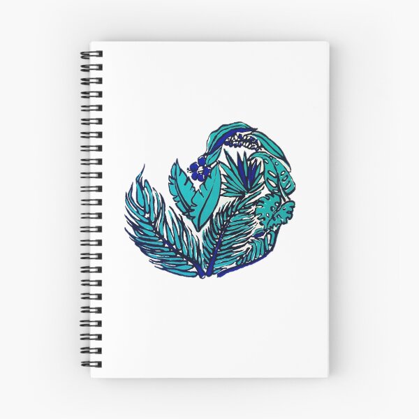 Item preview, Tropical Palm Floral Circle designed and sold by SaraLoone.