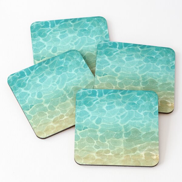 Item preview, Watercolour Tranquil Sea designed and sold by creativebakergb.