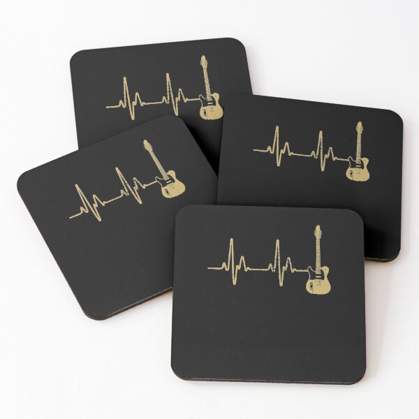Item preview, Guitar HeartbeatShirt,Retro Style, Funny Best Gift For Guitarist, Guitar Lover designed and sold by NDTStore.