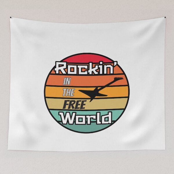 Item preview, Rockin in the free world  designed and sold by Scatch Spot.