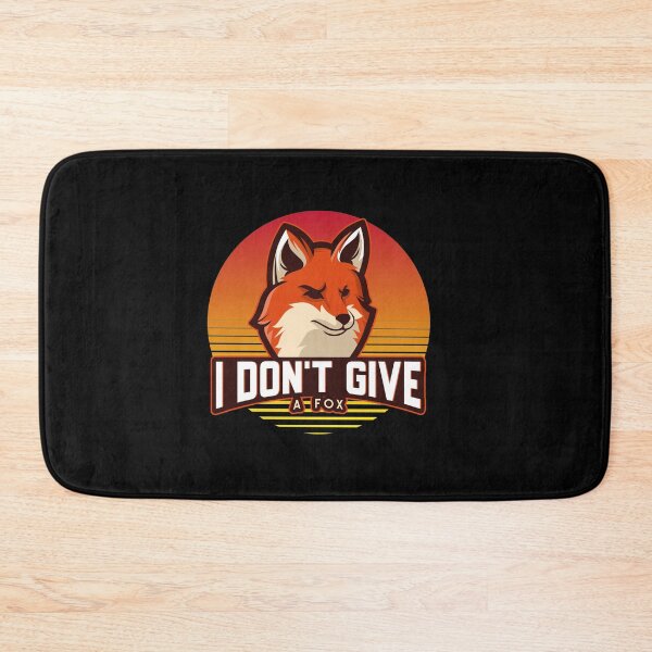 Item preview, I dont give a fox retro 2 designed and sold by Rainces.