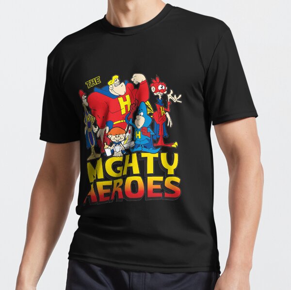 mighty heroes t shirt