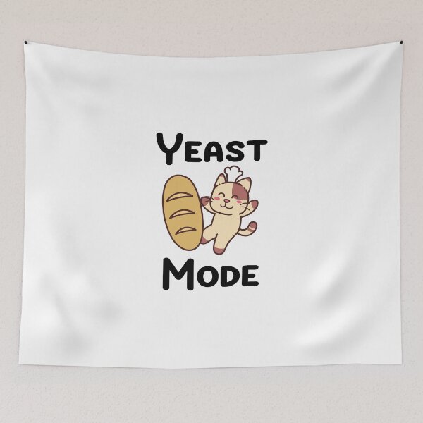 Item preview, Yeast mode ,bread baking  ,funny cat ,funny gift ,cat lovers designed and sold by yassiny.