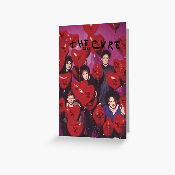 The Cure Valentines Day Robert Smith Greeting Card