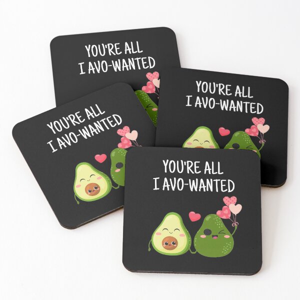 Item preview, You Are All I Avo-Wanted - Funny Cute Valentines Day, Anniversary, Engagement Gift For Him/Her designed and sold by Ellisen Prints.