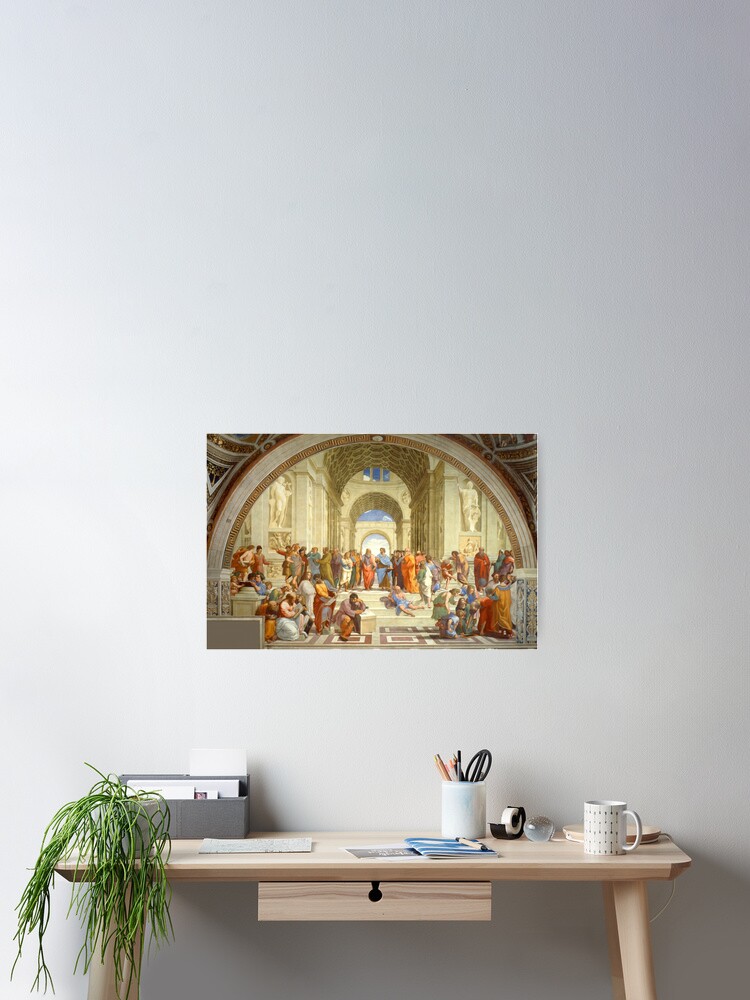 The School Of athens Poster