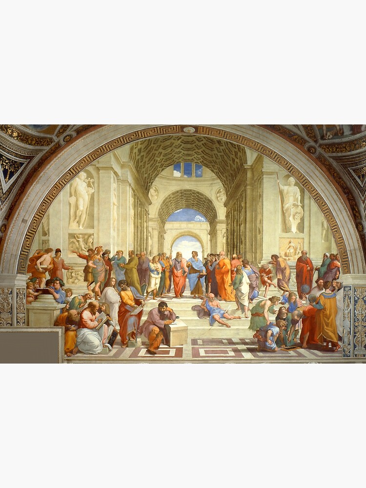 Thumbnail 3 of 3, Poster, The School Of athens designed and sold by prong7.