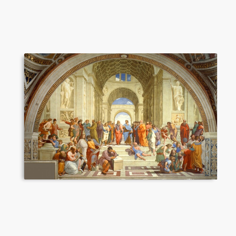 The School Of athens Poster