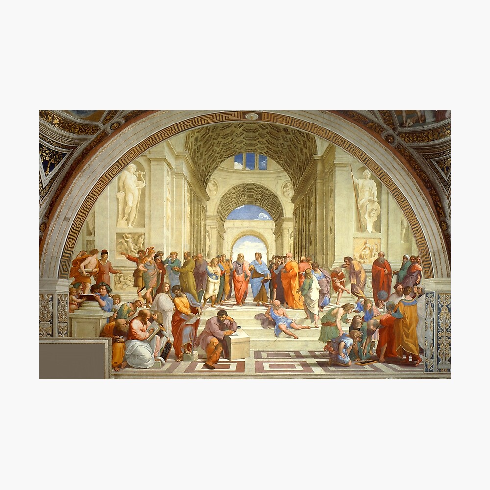The School Of athens Poster