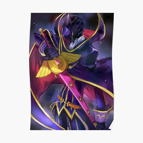 Code Geass Zero Posters Redbubble