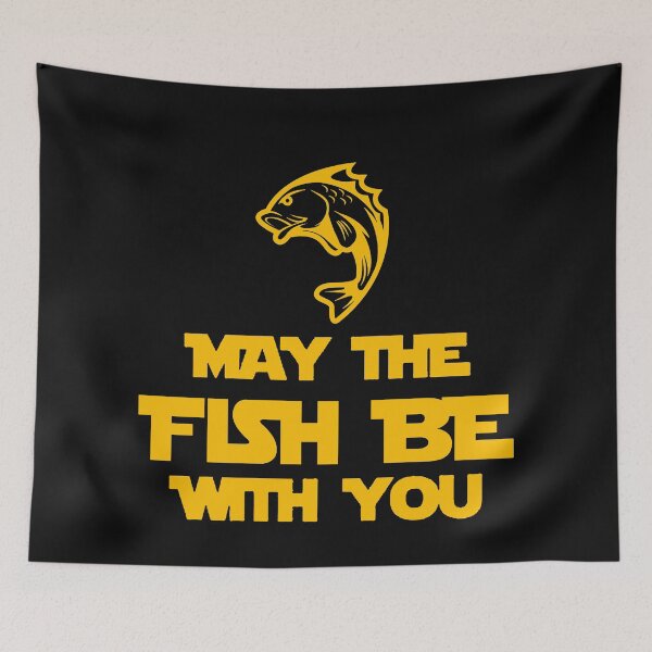 Item preview, May The Fish Be With You designed and sold by JOE4SHOP.