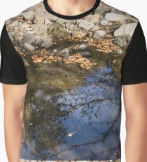Water, Leaves, Stones and Branches Graphic T-Shirt