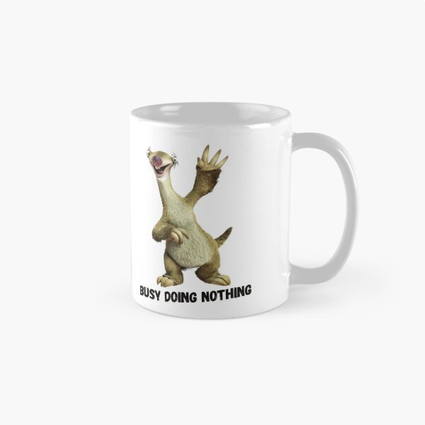 Item preview, busy doing nothing,Sloth designed and sold by prodesain.