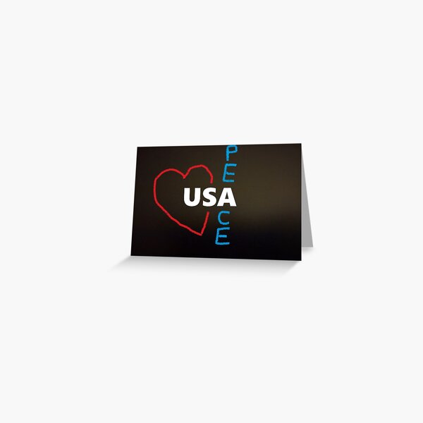 Aperçu de l'œuvre Peace USA créée et vendue par JPOempathy.