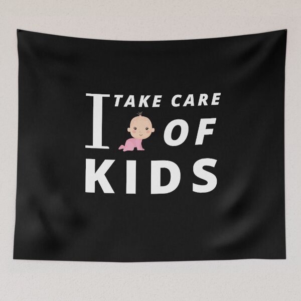 Item preview, Childcare worker takes care of kids funny gift idea  designed and sold by chi vana.