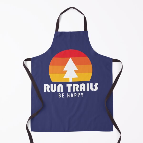 Item preview, Run Trails Be Happy Trail Runner Ultra Runner designed and sold by yelly123.