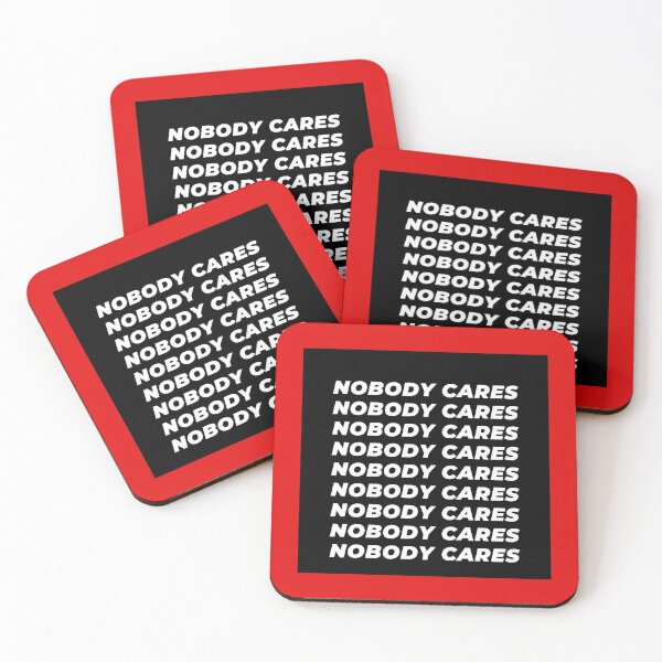 Item preview, nobody cares designed and sold by Jnwodo.