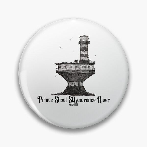 Item preview, Phare du Haut-Fond Prince Tadoussac Lighthouse Lighthouse Saint Lawrence River designed and sold by emm-j.