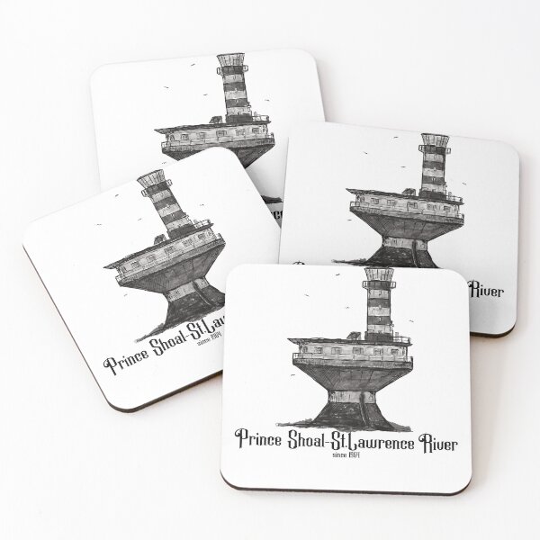 Item preview, Phare du Haut-Fond Prince Tadoussac Lighthouse Lighthouse Saint Lawrence River designed and sold by emm-j.