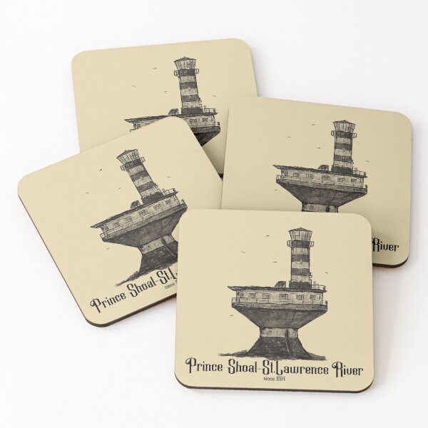 Item preview, Phare du Haut-Fond Prince Tadoussac Lighthouse Lighthouse Saint Lawrence River designed and sold by emm-j.