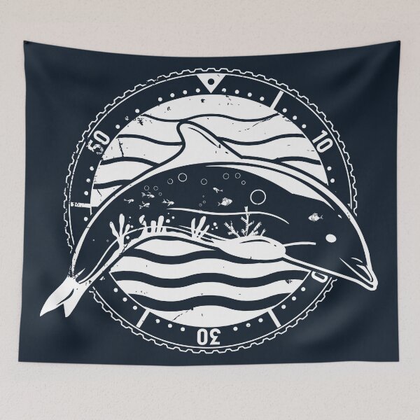 Item preview, Bisel de delfines designed and sold by arrowroses.