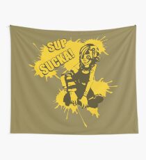 Sup Sucka! Wall Tapestry